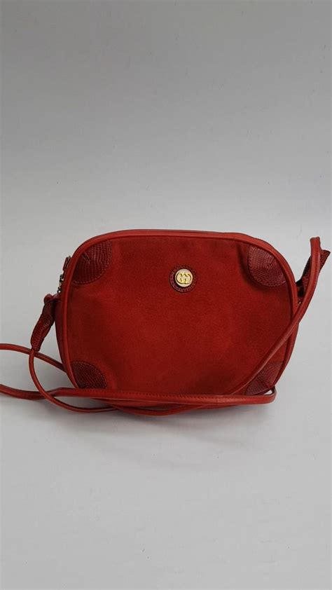 gucci red body bag|gucci red bag vintage.